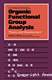 Organic functional group analysis. Theory and development.