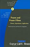 Foam and foam films. Theory, experiment, application.