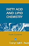 Fatty acid and lipid chemistry.