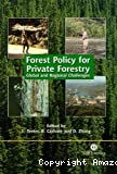 Forest policy for private forestry : global and regional challenges [Selected papers presented at a conference held in Atlanta, 25-27 march 2001].