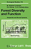 Forest diversity and function : temperate and boreal systems