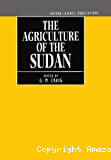 The agriculture of the Sudan