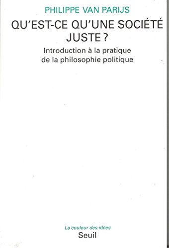 Qu'est-ce qu'une société juste ?