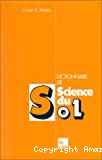 Dictionnaire de Science du sol