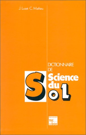 Dictionnaire de Science du sol