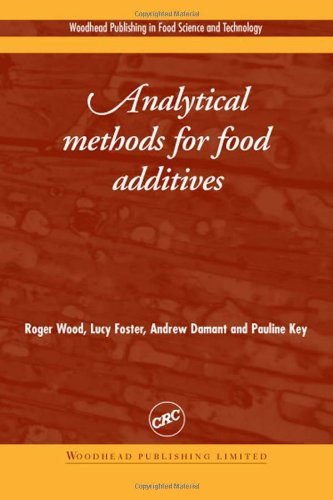 Analytical methods for food additives.