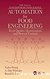 Automation for food engineering. Food quality quantization and process control.