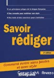 Savoir rédiger