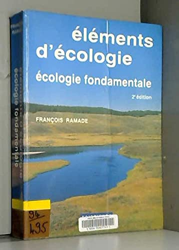 Eléments d'écologie : écologie fondamentale