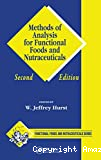 Methods of analysis for functional foods and nutraceuticals.