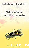 Milieu animal et milieu humain