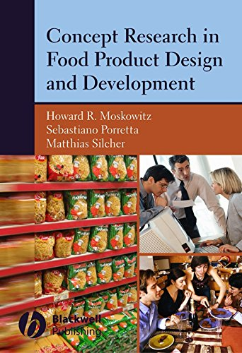 Concept research in food product design and development.