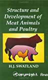 Structure and development of meat animals and poultry