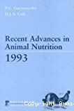 Recent advances in animal nutrition, 1993