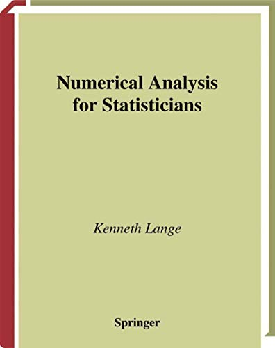 Numerical analysis for statisticians.