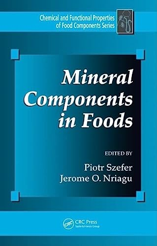 Mineral components in foods.