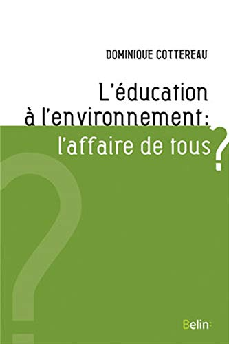 L'éducation à l'environnement