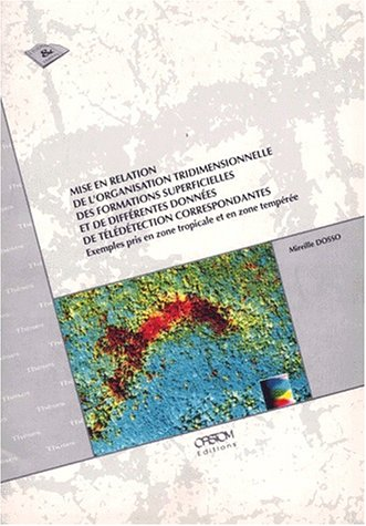 Mise en relation de l' organisation tridimentionnelle des formations superficielles et de différentes données de télédétection correspondantes