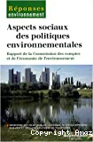 Aspects sociaux des politiques environnementales