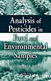 Analysis of pesticides in food and environmental samples.