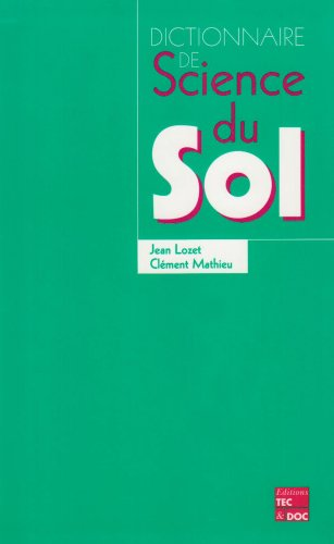 Dictionnaire de science du sol