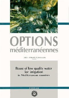 Reuse of Low quality water for irrigation in mediterranean countries