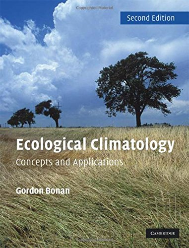 Ecological climatology: concepts and applications