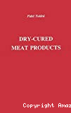 Dry-cured meat products.