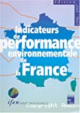 Environmental performance indicators in France