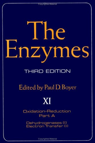 The enzymes. Volume XI : oxydation-reduction. Part. A : dehydrogenases (I), electron transfer (I).