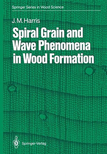 Spiral-grain and wave phenomena in wood formation