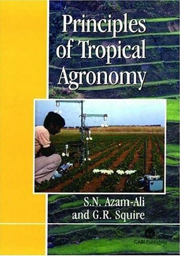 Principles of tropical agronomy