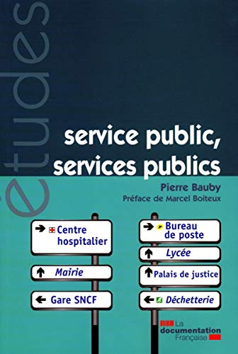 Service public, services publics