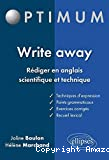 Write away vignette