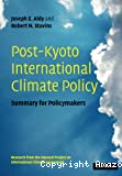 Post-Kyoto international climate policy : summary for policymakers