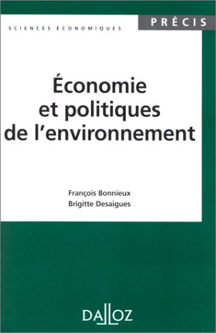 Economie et politiques de l'environnement