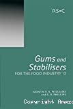Gums and stabilisers for the food industry 12 - 12th international conference (23/06/2003 - 27/06/2003, Wrexham, Pays de Galles).