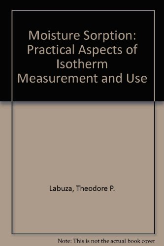 Moisture sorption : practical aspects of isotherm measurement and use.