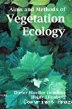 Aims and methods vegetation ecology.