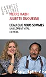 L'eau que nous sommes