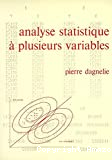 Analyse statistique à plusieurs variables