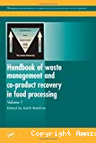 Handbook of waste management and co-product recovery in food processing. Vol. 1