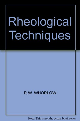 Rheological techniques.