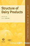 Structure of dairy products.