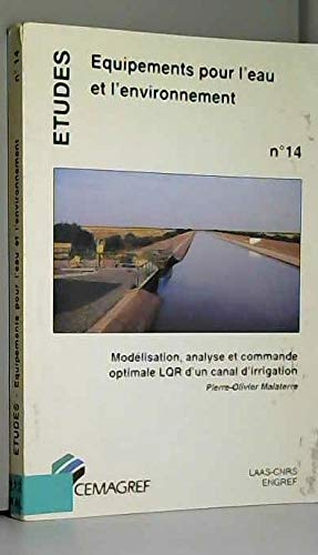 Modélisation, analyse et commande optimale LQR d'un canal d'irrigation