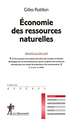 Economie des ressources naturelles