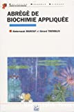 Abrégé de biochimie appliquée