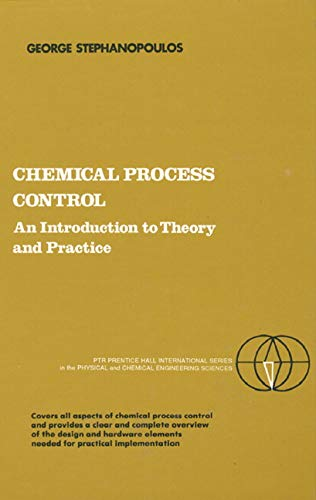 Chemical process control. An introduction to theory and practice.