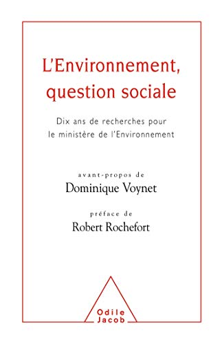 L'environnement, question sociale