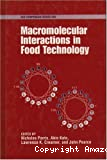 Macromolecular interactions in food technology - 1995 international chemical congress of Pacific Basin Societies (17/12/1995 -22/12/1995, Honolulu, Iles Hawaii).